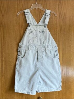 UNIONBAY Khaki Overalls Shorts - size Small - Vintage 1990s